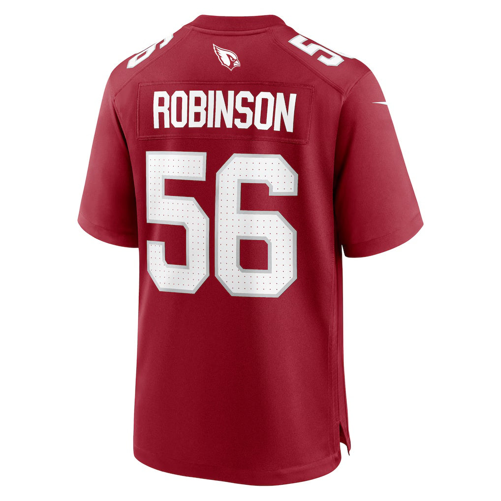 A.Cardinals #56 Darius Robinson Cardinal Player Game Stitched Football Jerseys