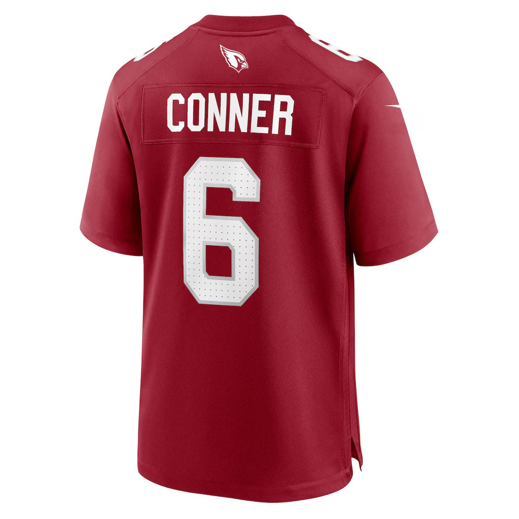 A.Cardinals #6 James Conner Cardinal Home Game Stitched Football Jerseys