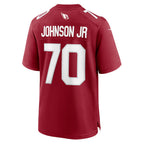 A.Cardinals #70 Paris Johnson Jr. Cardinal Game Stitched Football Jerseys