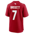 A.Cardinals #7 Jacoby Brissett Cardinal Team Game Stitched Football Jerseys