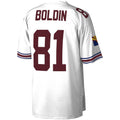 A.Cardinals #81 Anquan Boldin Mitchell & Ness White Legacy Replica Stitched Football Jerseys