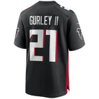 A.Falcons #21 Todd Gurley II Black Game Player. Retired Limited Stitched Football Jerseys