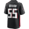 A.Falcons #55 John Abraham Black Game Retired Player Stitched Football Jerseys