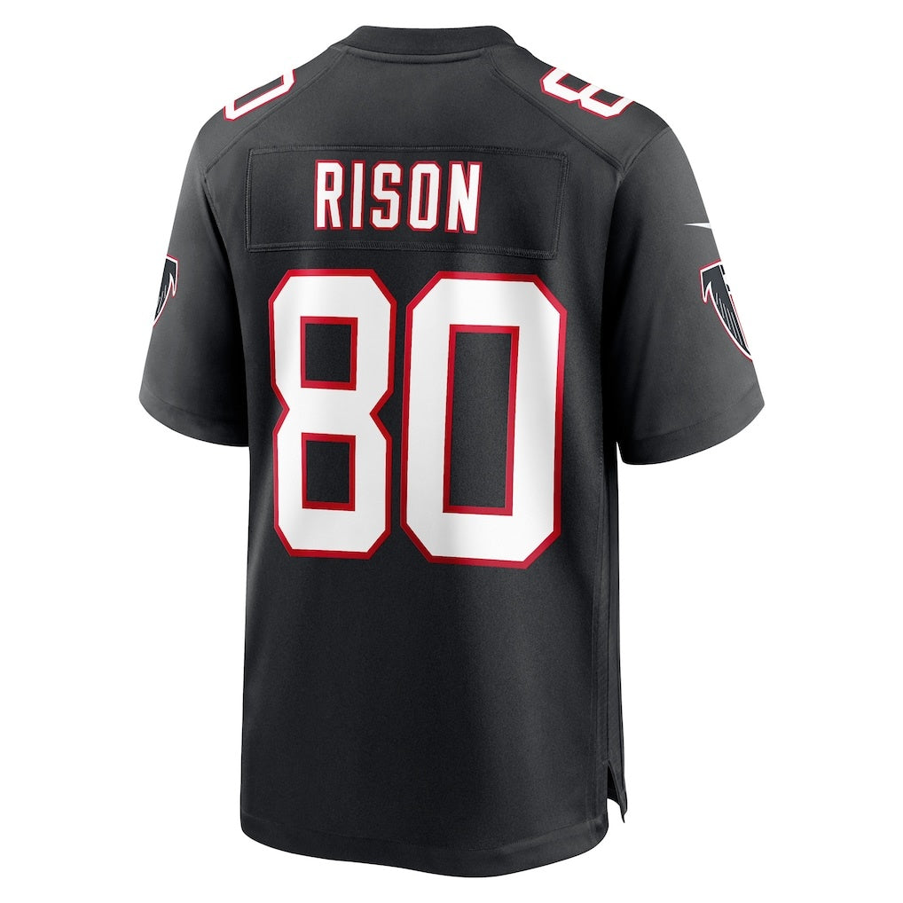 A.Falcons #80 Andre Rison Black Retired Player Stitched Football Jerseys