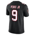 A.Falcons #9 Michael Penix Jr. Black Alternate Throwback Vapor F.U.S.E. Limited Stitched Football Jerseys