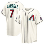 Arizona Diamondbacks #7 Corbin Carroll 2026 All-Star Game Cream Replica Stitched Baseball Jerseys