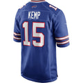 B.Bills #15 Jack Kemp Royal Game Retired Player Stitched Football Jerseys