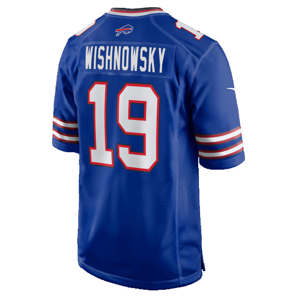 B.Bills #19 Mitch Wishnowsky Royal Team Game Stitched Football Jerseys