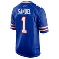 B.Bills #1 Curtis Samuel Royal Game Stitched Football Jerseys