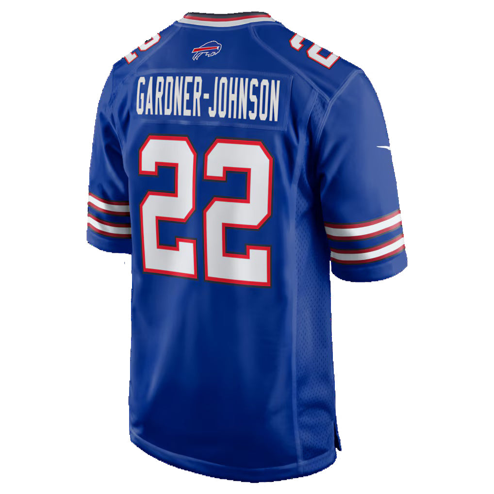 B.Bills #22 Chauncey Gardner-Johnson Royal Team Game Stitched Football Jerseys