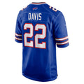 B.Bills #22 Ray Davis Royal Game Stitched Football Jerseys