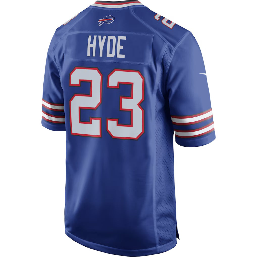 B.Bills #23 Micah Hyde Royal Game Player Stitched Football Jerseys