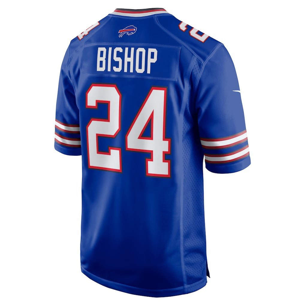 B.Bills #24 Cole Bishop Royal Game Stitched Football Jerseys