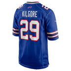 B.Bills #29 Jalon Kilgore Royal Team Game Stitched Football Jerseys