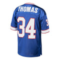 B.Bills #34 Thurman Thomas Mitchell & Ness Royal Authentic Throwback Retired Player Stitched Football Jerseys