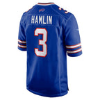 B.Bills #3 Damar Hamlin Royal Game Stitched Football Jerseys