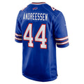 B.Bills #44 Joe Andreessen Royal Game Stitched Football Jerseys