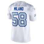 B.Bills #58 Matt Milano White 2025 Rivalries Collection Limited Stitched Football Jerseys