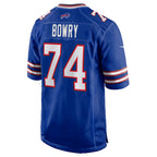 B.Bills #74 Jude Bowry Royal Team Game Stitched Football Jerseys