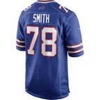 B.Bills #78 Bruce Smith Royal Game Retired Player Stitched Football Jerseys