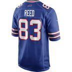 B.Bills #83 Andre Reed Royal Game Retired Player Stitched Football Jerseys