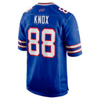 B.Bills #88 Dawson Knox Royal Game Stitched Football Jerseys