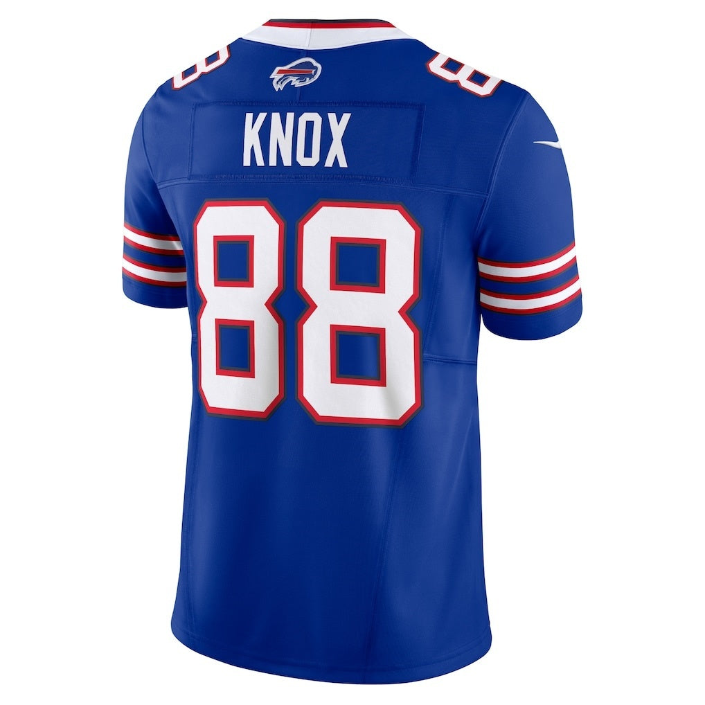 B.Bills #88 Dawson Knox Royal Vapor F.U.S.E. Limited Stitched Football Jerseys