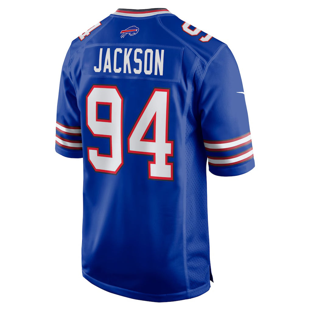 B.Bills #94 Landon Jackson Royal Team Game Stitched Football Jerseys