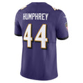 B.Ravens #44 Marlon Humphrey Purple Vapor F.U.S.E. Limited Stitched Football Jerseys