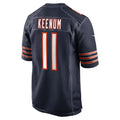 C.Bears #11 Case Keenum Navy Team Game Stitched Football Jerseys