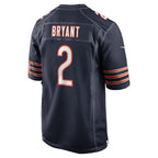 C.Bears #2 Coby Bryant Navy Team Game Stitched Football Jerseys