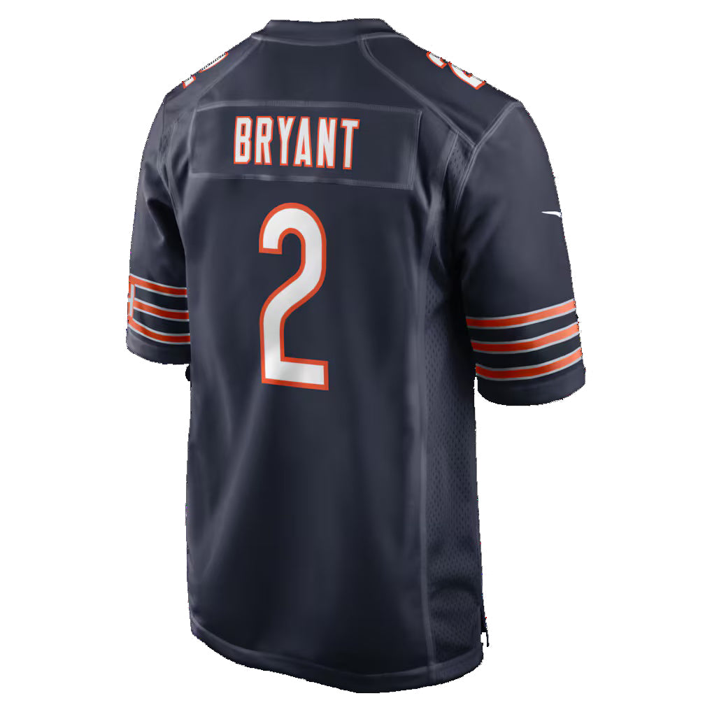 C.Bears #2 Coby Bryant Navy Team Game Stitched Football Jerseys