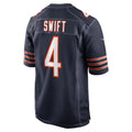 C.Bears #4 D'Andre Swift Navy Game Stitched Football Jerseys