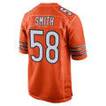 C.Bears #58 Roquan Smith Orange Alternate Game Stitched Football Jerseys