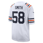 C.Bears #58 Roquan Smith White 2019 Alternate Classic Game Stitched Football Jerseys