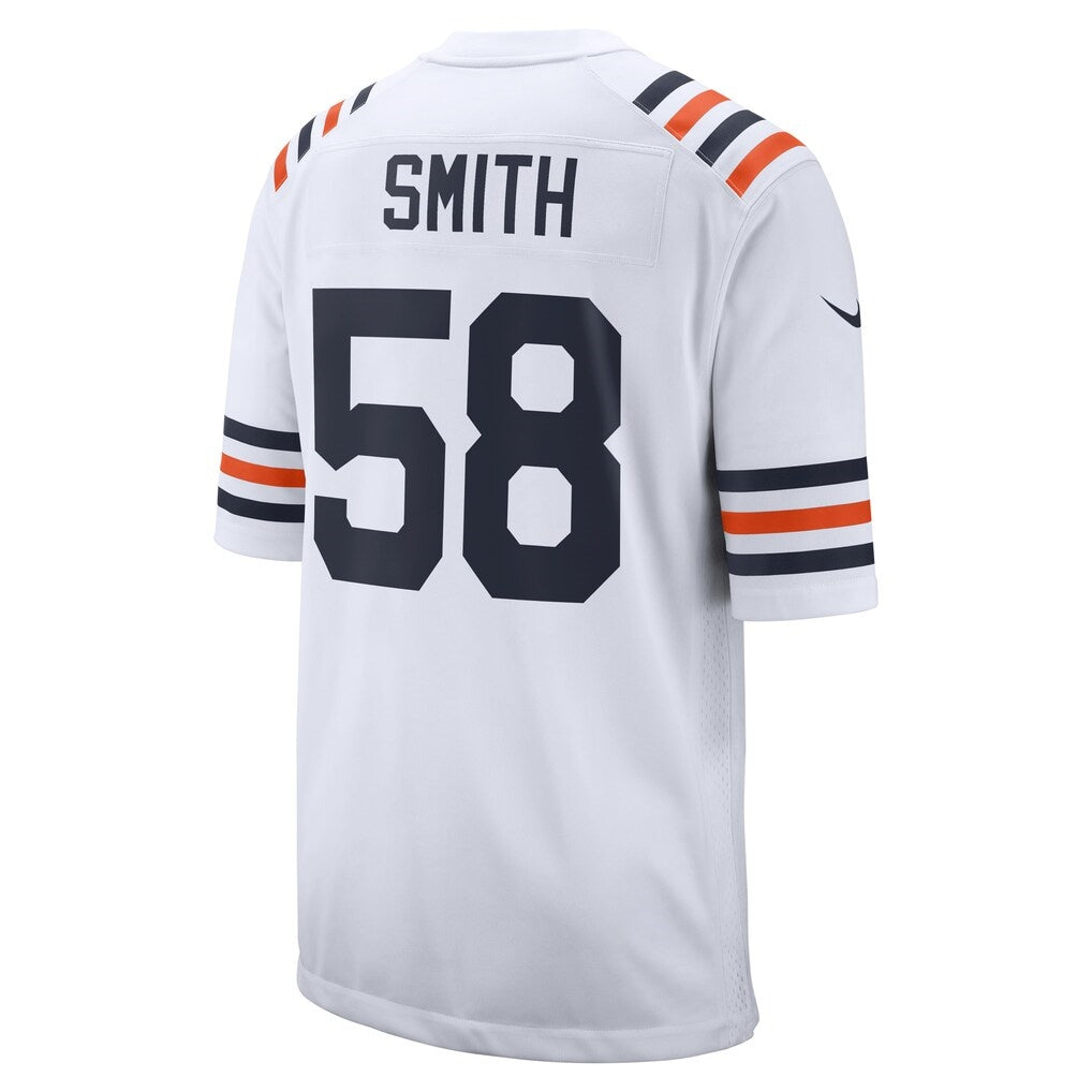 C.Bears #58 Roquan Smith White 2019 Alternate Classic Game Stitched Football Jerseys
