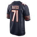 C.Bears #71 Ryan Bates Navy Game Stitched Football Jerseys