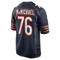 C.Bears #76 Steve McMichael Navy Retired Player Game Stitched Football Jerseys