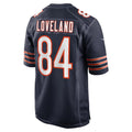 C.Bears #84 Colston Loveland Navy 2025 Draft First Round Pick Game Stitched Football Jerseys