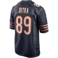 C.Bears #89 Mike Ditka Navy Game Retired Player Stitched Football Jerseys