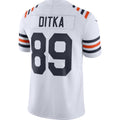 C.Bears #89 Mike Ditka White 100th Season Retired Limited Stitched Football Jerseys