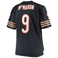 C.Bears #9 Jim McMahon Mitchell & Ness Navy Big & Tall Retired Player Replica Stitched Football Jerseys