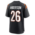 C.Bengals #26 Tycen Anderson Black Game Player Stitched Football Jerseys