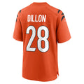 C.Bengals #28 Corey Dillon Orange Retired Player Alternate Game Stitched Football Jerseys