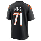 C.Bengals #71 Amarius Mims Black Player Game Stitched Football Jerseys