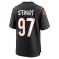 C.Bengals #97 Shemar Stewart Black Team Game Stitched Football Jerseys