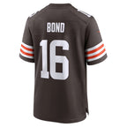 C.Browns #16 Isaiah Bond Brown Team Game Stitched Football Jerseys