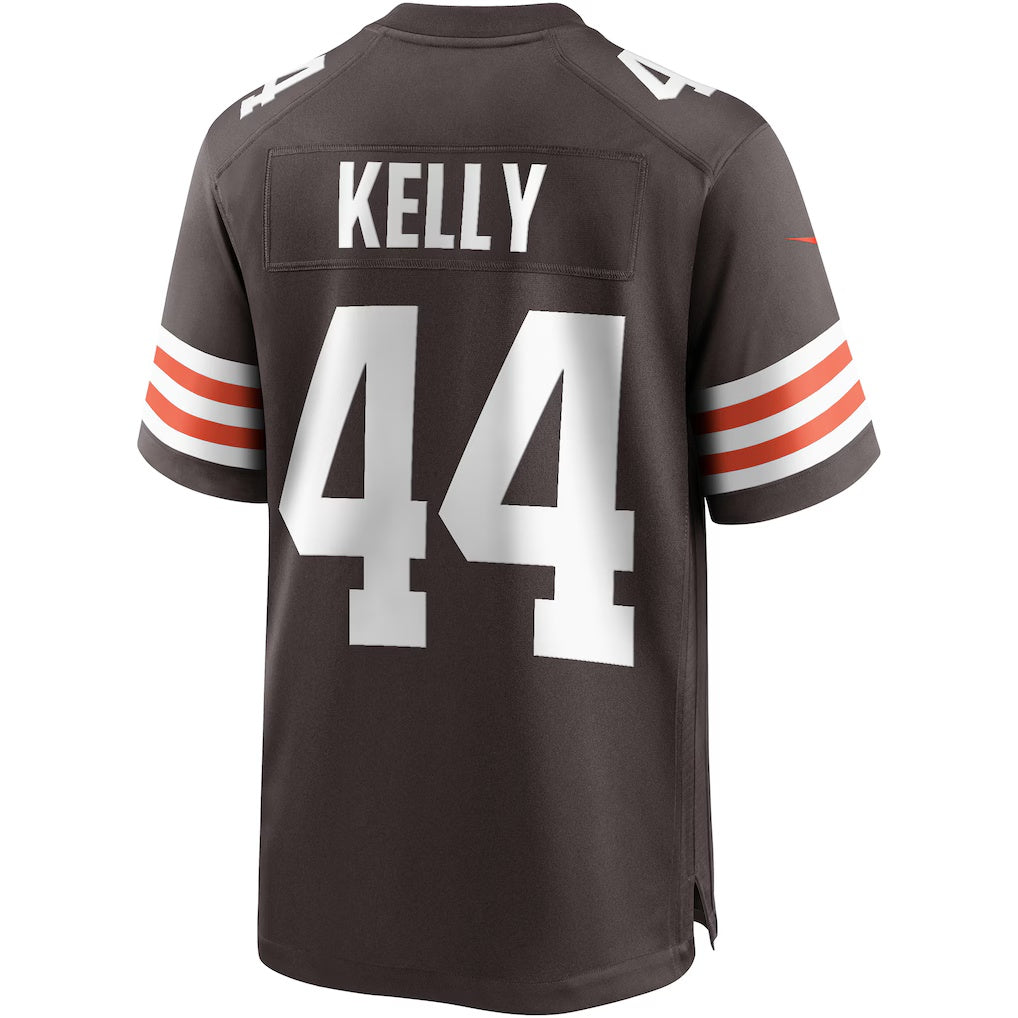 C.Browns #44 Leroy Kelly Brown Game Retired Player Stitched Football Jerseys