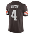 C.Browns #4 Deshaun Watson Brown Vapor Limited Stitched Football Jerseys