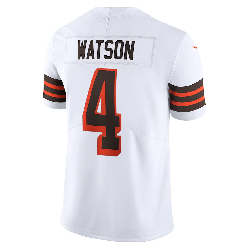 C.Browns #4 Deshaun Watson White 2021 Alternate Vapor Limited Stitched Football Jerseys